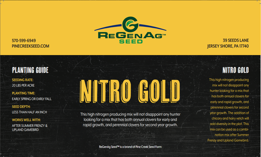 Nitro Gold - Premium Clover Mix